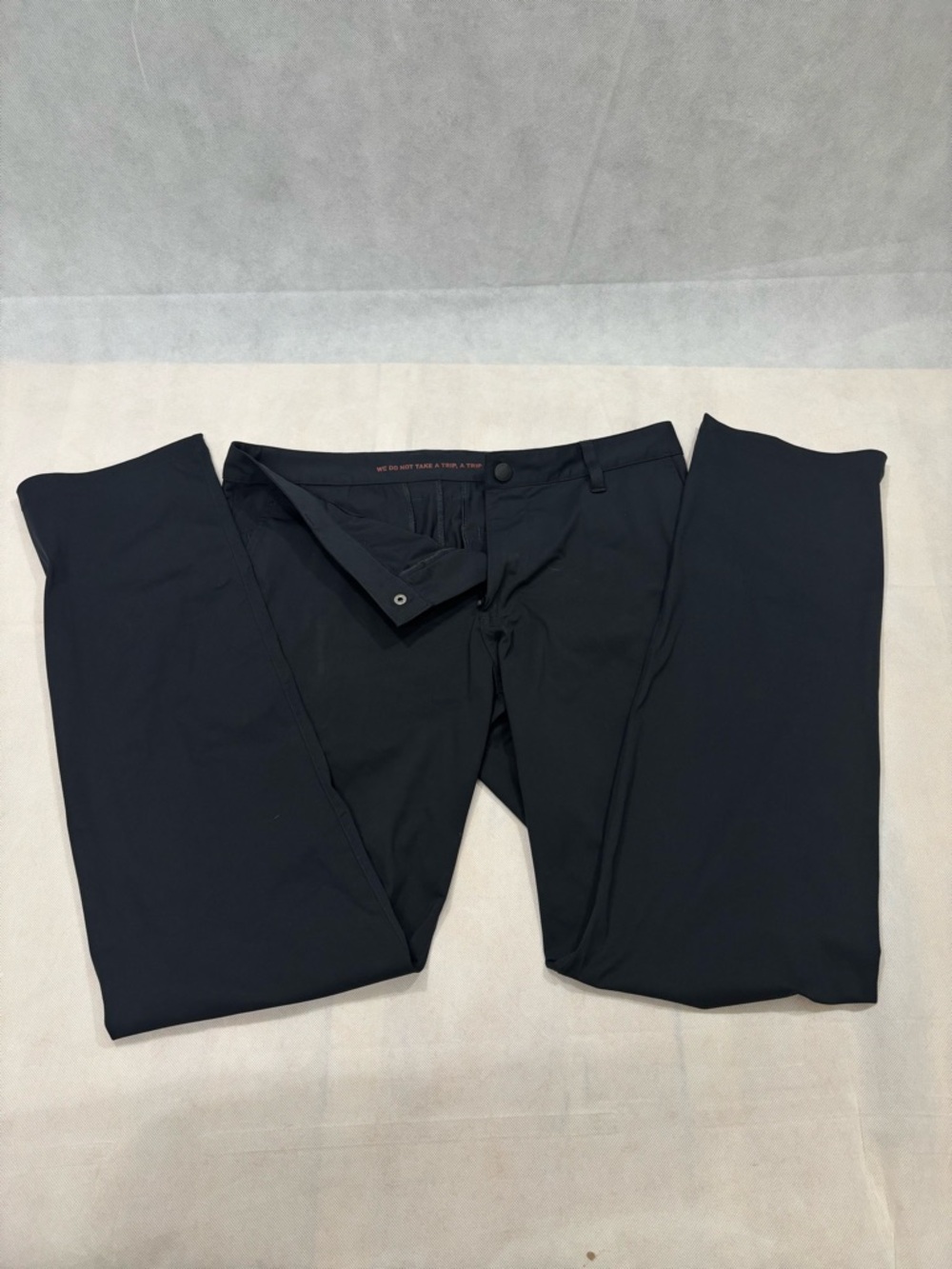 RHONE Black Performance Stretch Pants